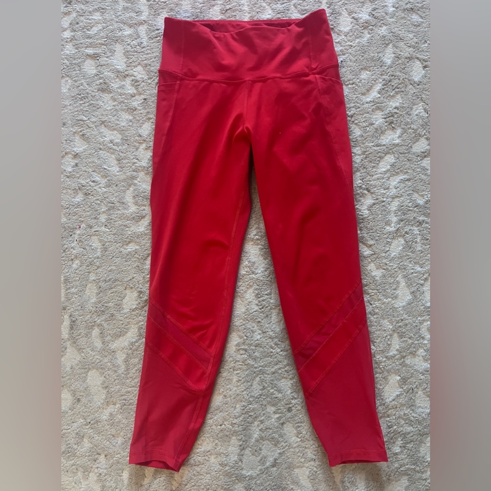 Old Navy Red Leggings